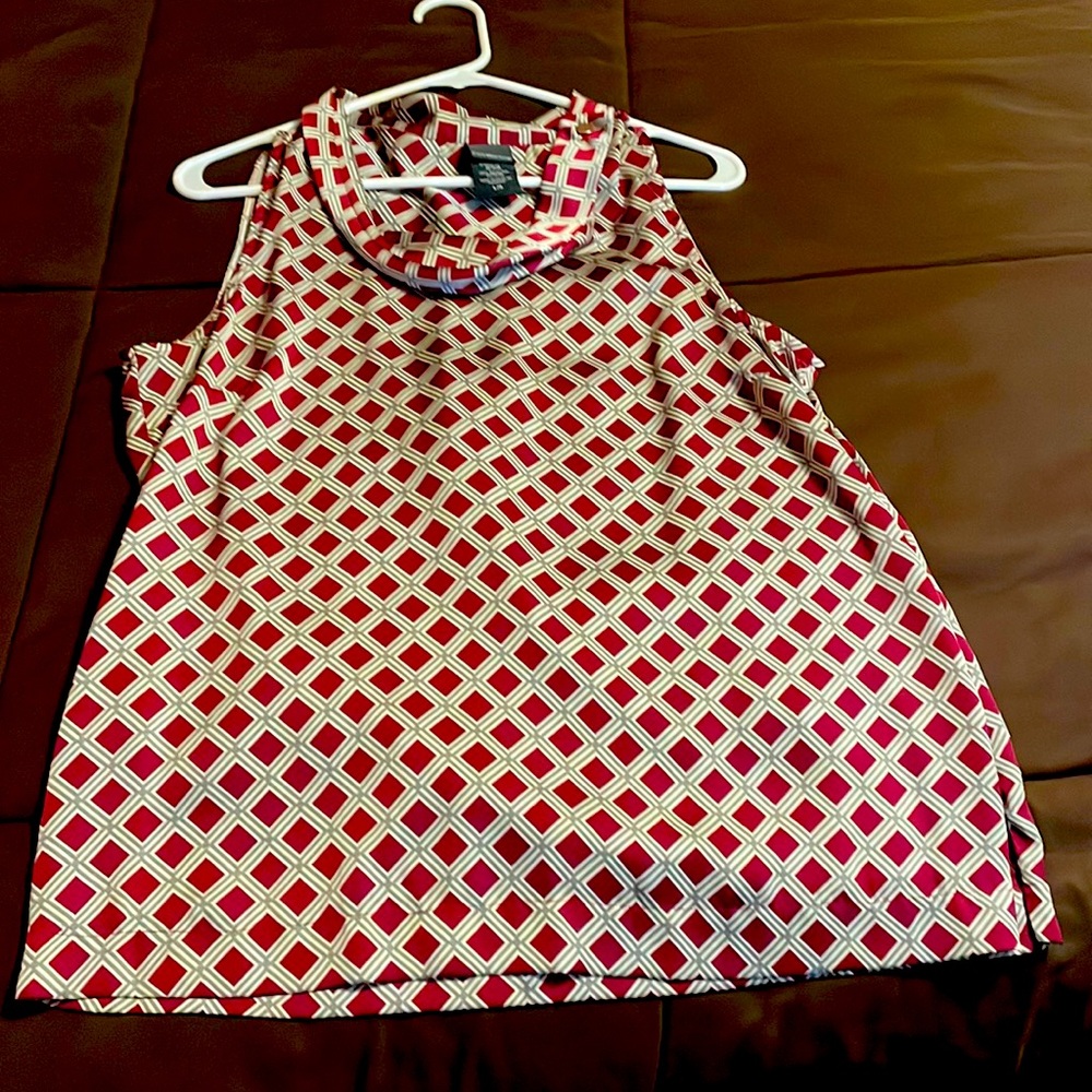 Covington sleeveless blouse